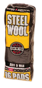 000 STEEL WOOL - 16 pads/bag - G10573